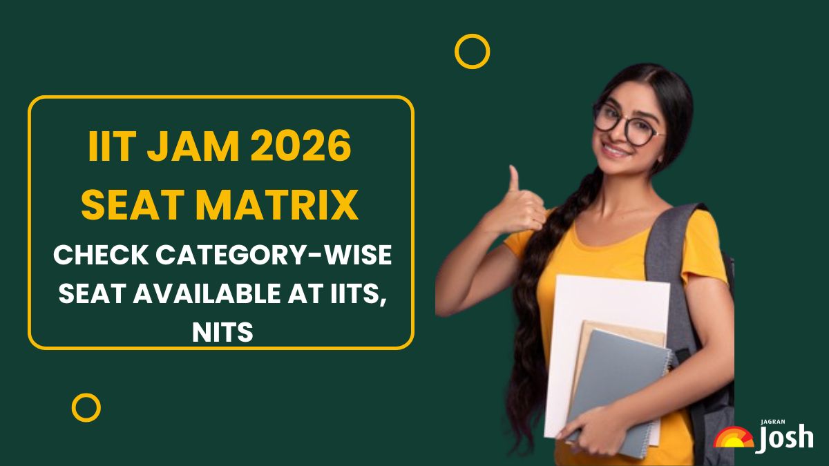 IIT JAM 2026 Seat Matrix: Check Category-Wise Seat Available at All IITs, NITs & Other Institutes