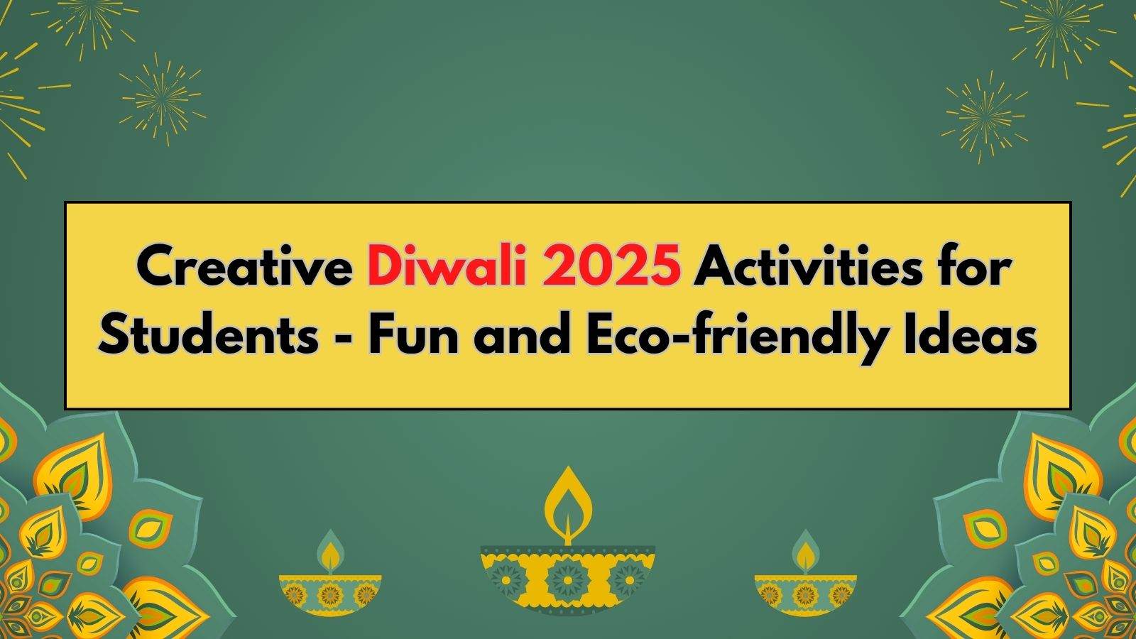 Creative Diwali 2025 Activities for School Students: Check Fun and Eco-friendly Ideas Here