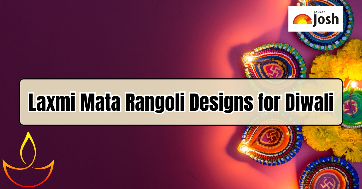 10+ Easy Laxmi Mata Rangoli Designs for Diwali​ for School Students and Children