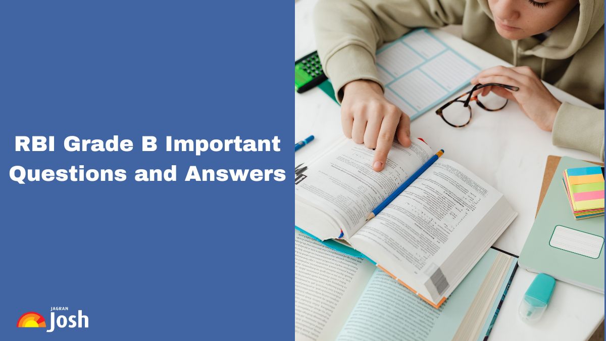 RBI Grade B 2025 Important Questions with Answers: Practice Subject-Wise MCQs for Phase 1 Exam
