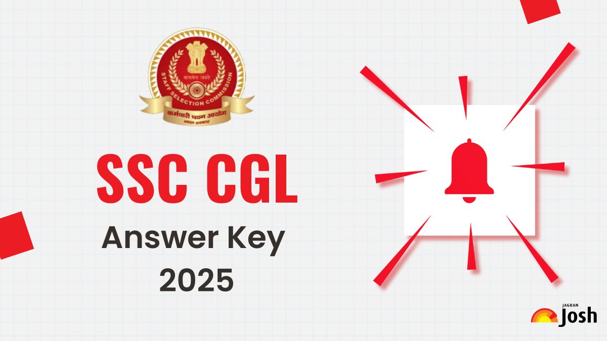 SSC CGL Answer Key 2025 Out, Download CGL Tier 1 Response Sheet PDF at ssc.gov,in
