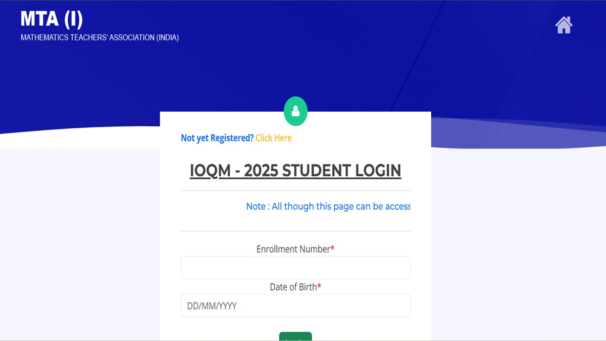 IOQM Result 2025 Out, Download Using Enrollment Number and DOB at ioqmexam.in