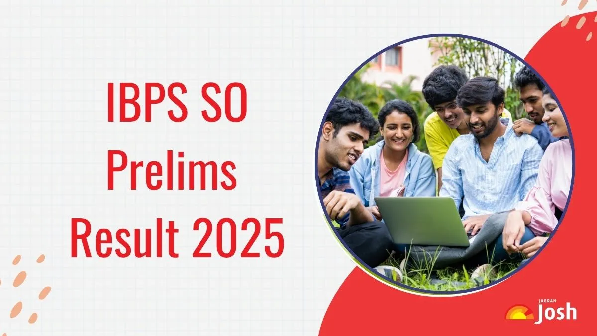 IBPS SO Prelims Result 2025
