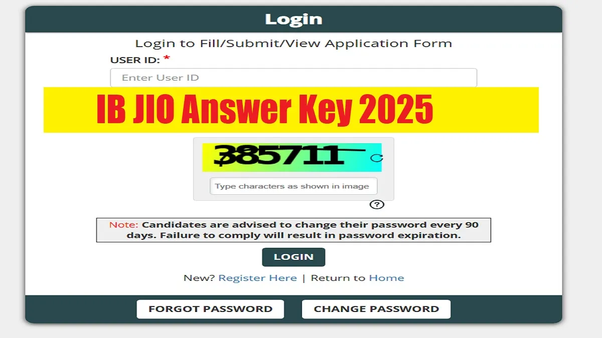 IB JIO Answer Key 2025