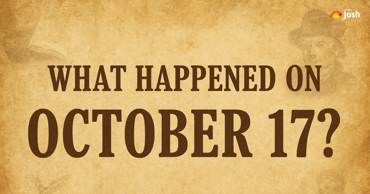 This Day in History: What Happened Today in History – 17 October