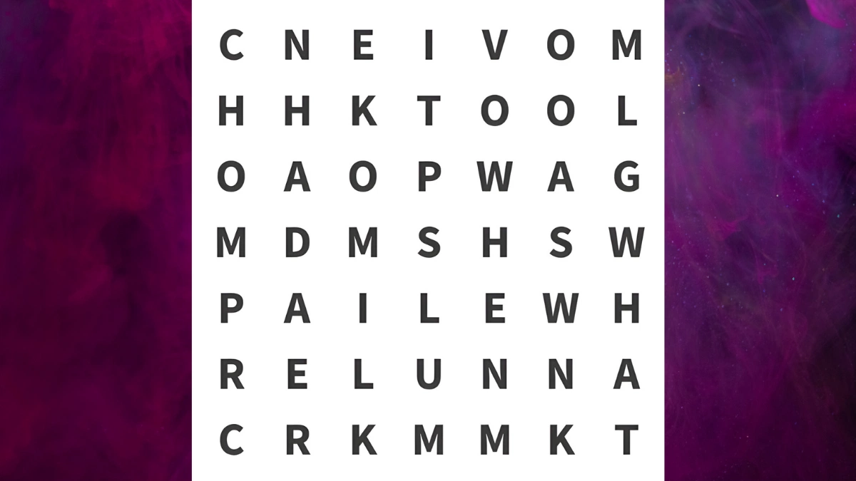 Word Puzzle: Find the Hidden Word In 11 Seconds!
