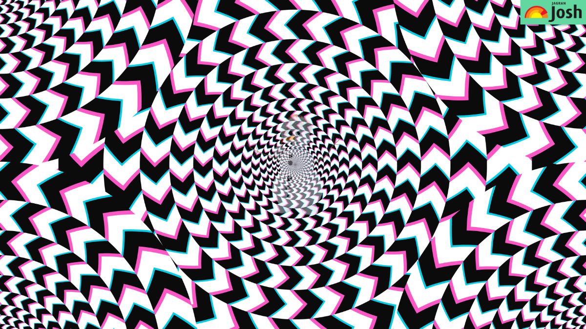 Out of 100, only 1% Ultra-HD eyes Vision may spot what is hidden in this Geometrical Rotating Vortex Motion Optical Illusion