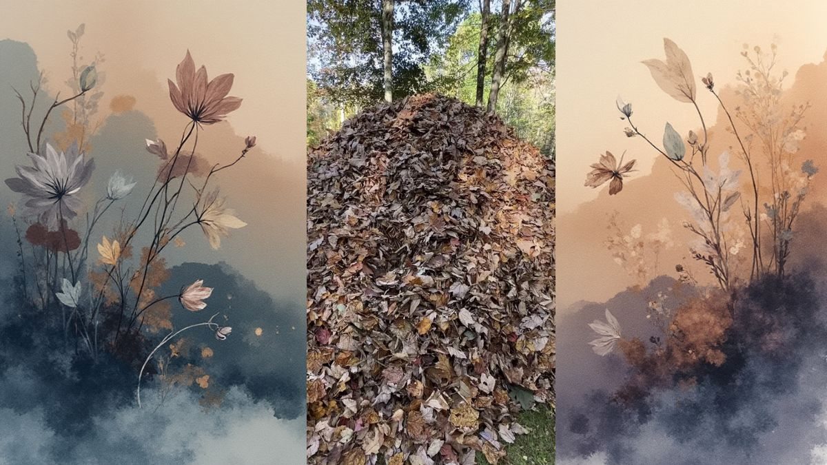 Can You Find the Hidden Dog in this Large Mound of Dried Brown Leaves in this Natural Camouflage Optical Illusion?