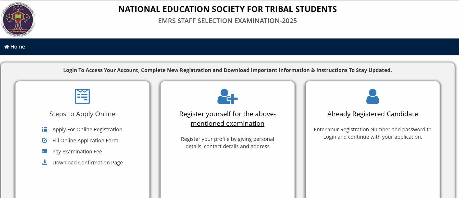 EMRS Apply Online 2025 Last Date: 7,267 टीचिंग और नॉन-टीचिंग पदों के लिए आवेदन की अंतिम तिथि आज, तुरंत nests.tribal.gov.in करें Apply