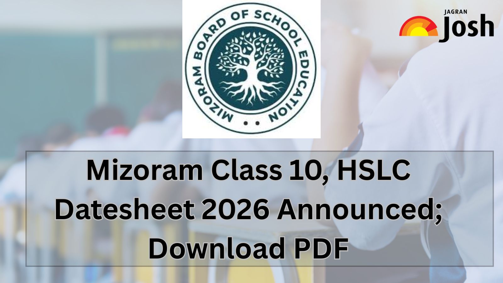 MBSE HSLC Exam Routine 2026: Download Official Mizoram Board Class 10th Time Table PDF