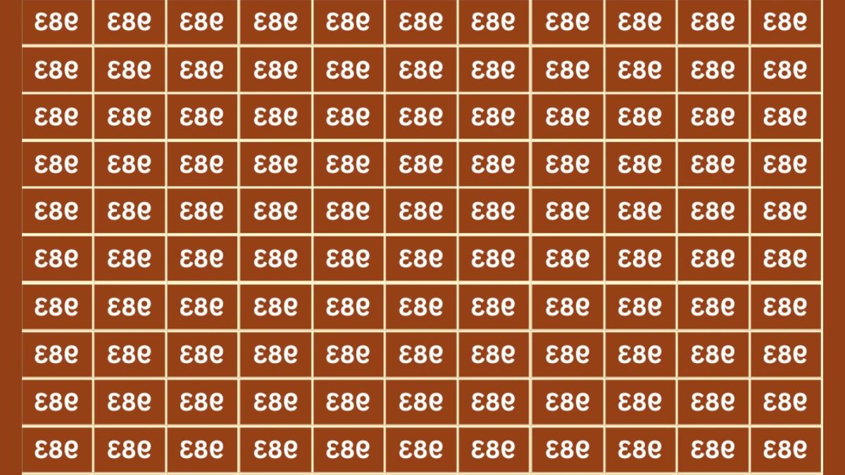 Only 3 out of 100 can find the Hidden Inverted “938” Number in the Seas of Inverted “983” Repeating Brain Teaser Series