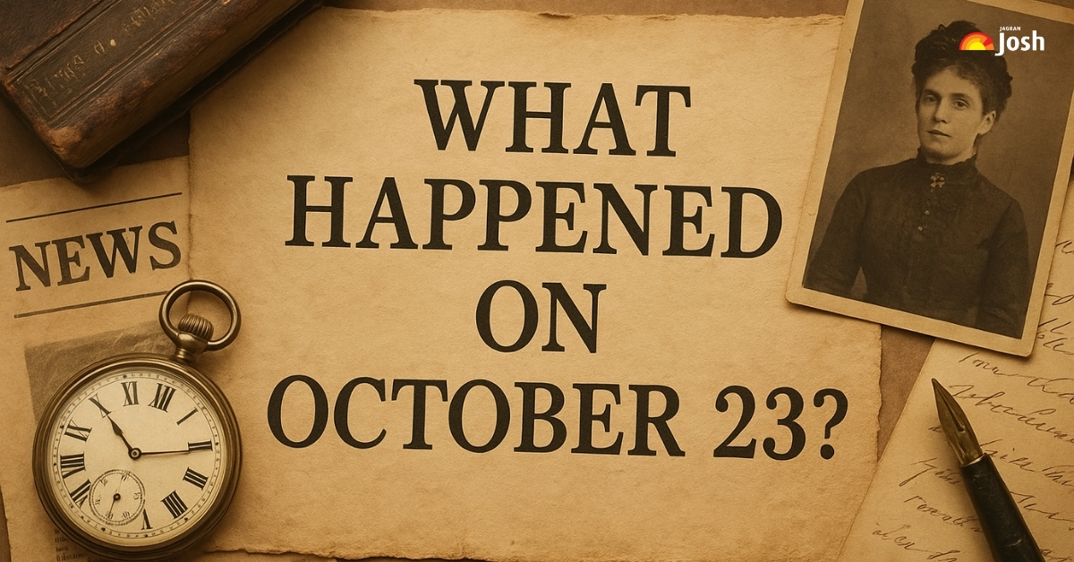This Day in History: What Happened Today in History – 23 October