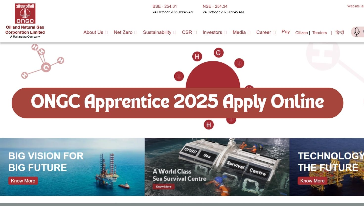 ONGC Apprentice Recruitment 2025 Apply Online Begins - Application Link Active at ongcindia.com for 2,743 Posts