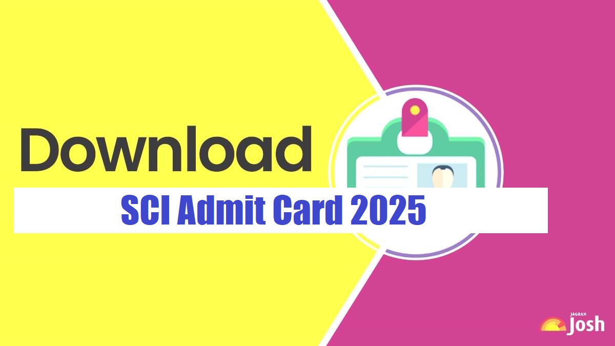 SCI Assistant Manager and Executive Admit Card 2025 Out, Download Exam Hall Ticket PDF at shipindia.com