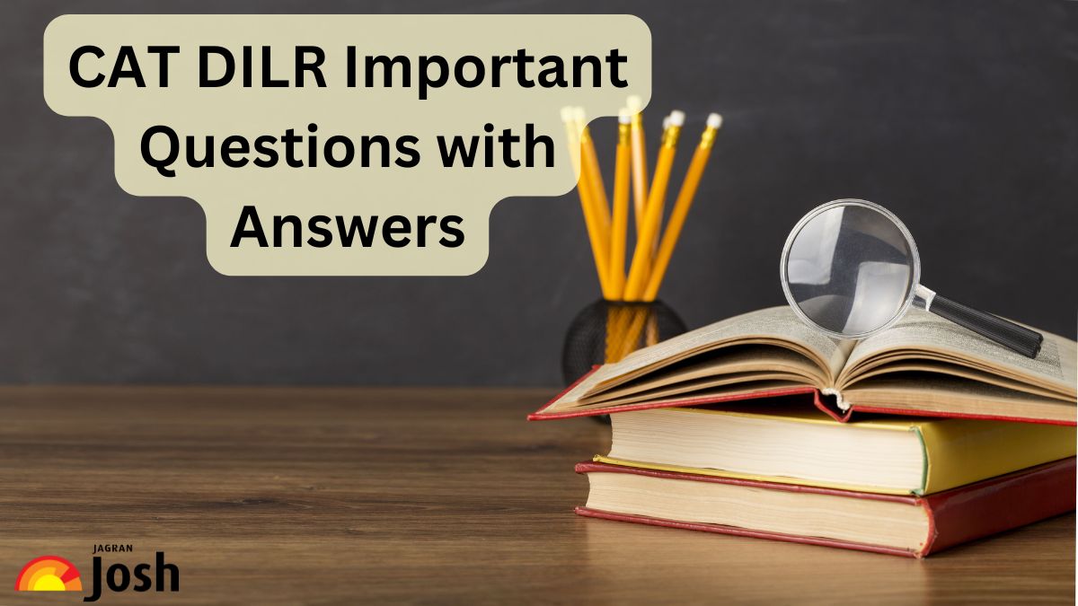 CAT 2025 DILR Important Questions with Answers, Download PDF