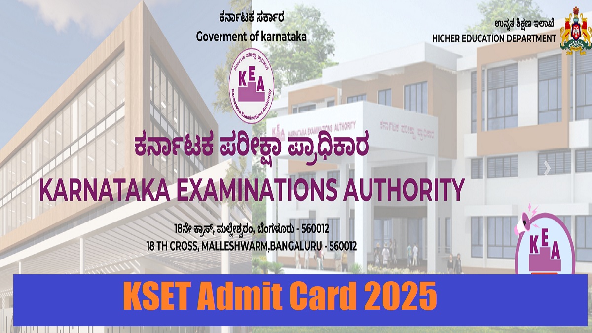 KSET Admit Card 2025 Releasing Soon at cetonline.karnataka.gov.in, Download Exam Hall Ticket PDF - Link Here