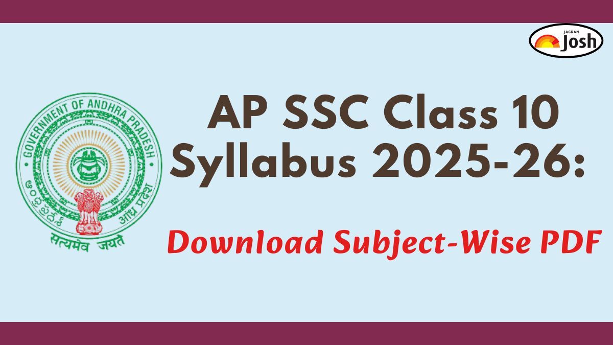 AP SSC Class 10 Syllabus 2025-26: Download Subject-Wise PDF