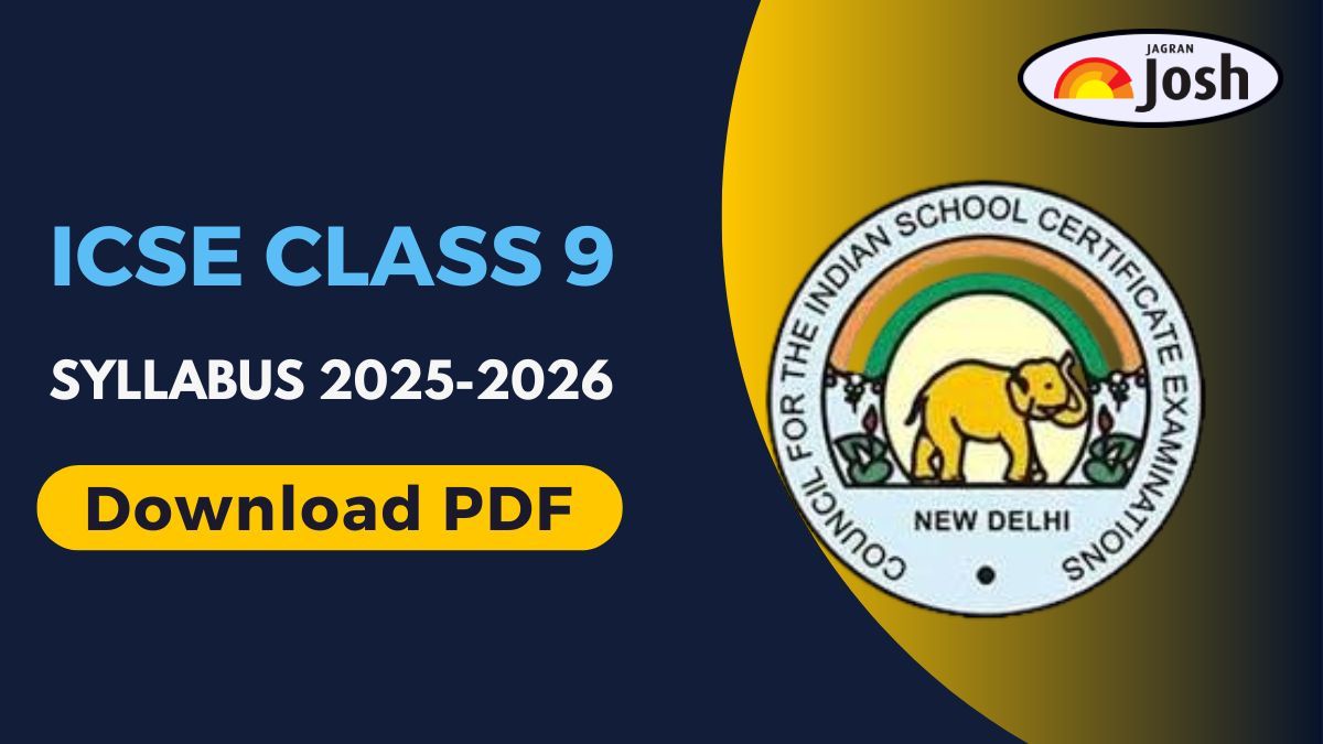 ICSE Class 9 Syllabus 2025-26: Download Subject-Wise PDF
