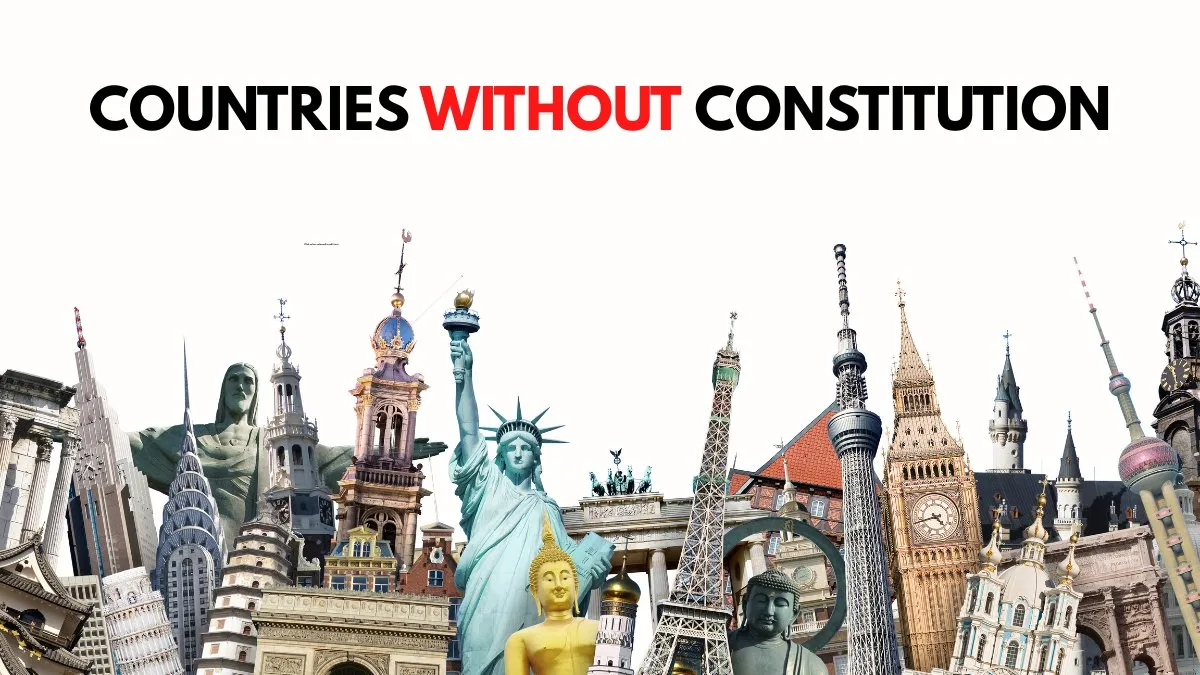 Countries without Constitution