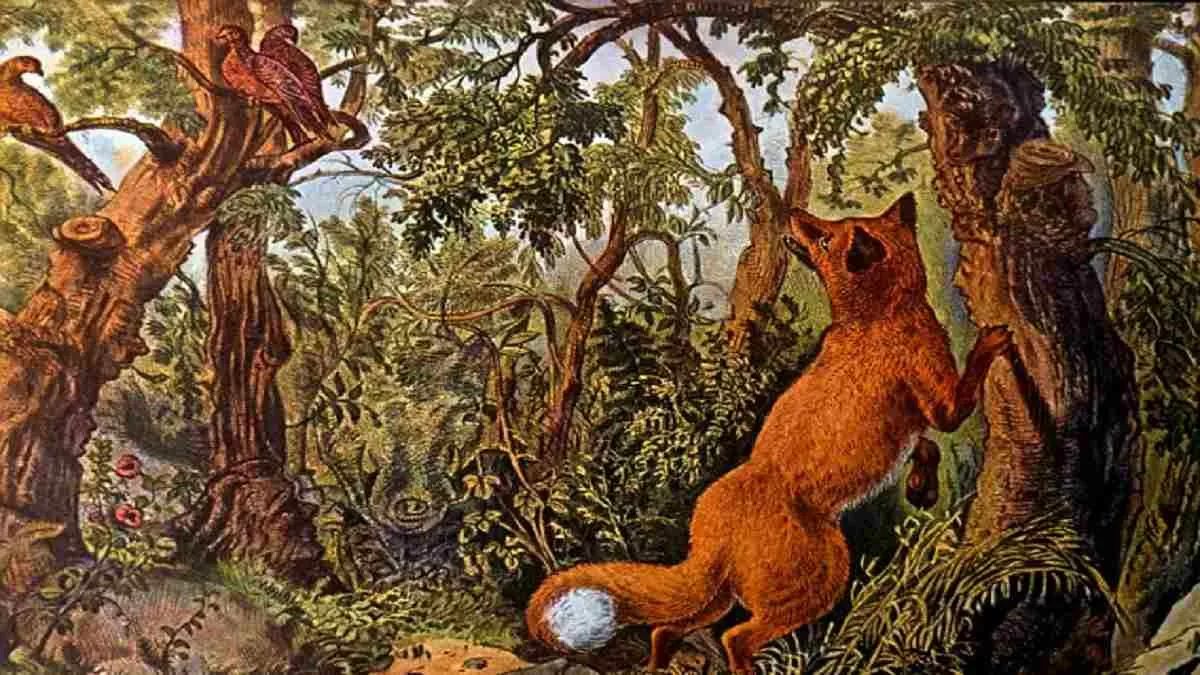 99% can see only the Fox, but only 1% can see the Other Hidden Animals in this Camouflage Art Optical Illusion