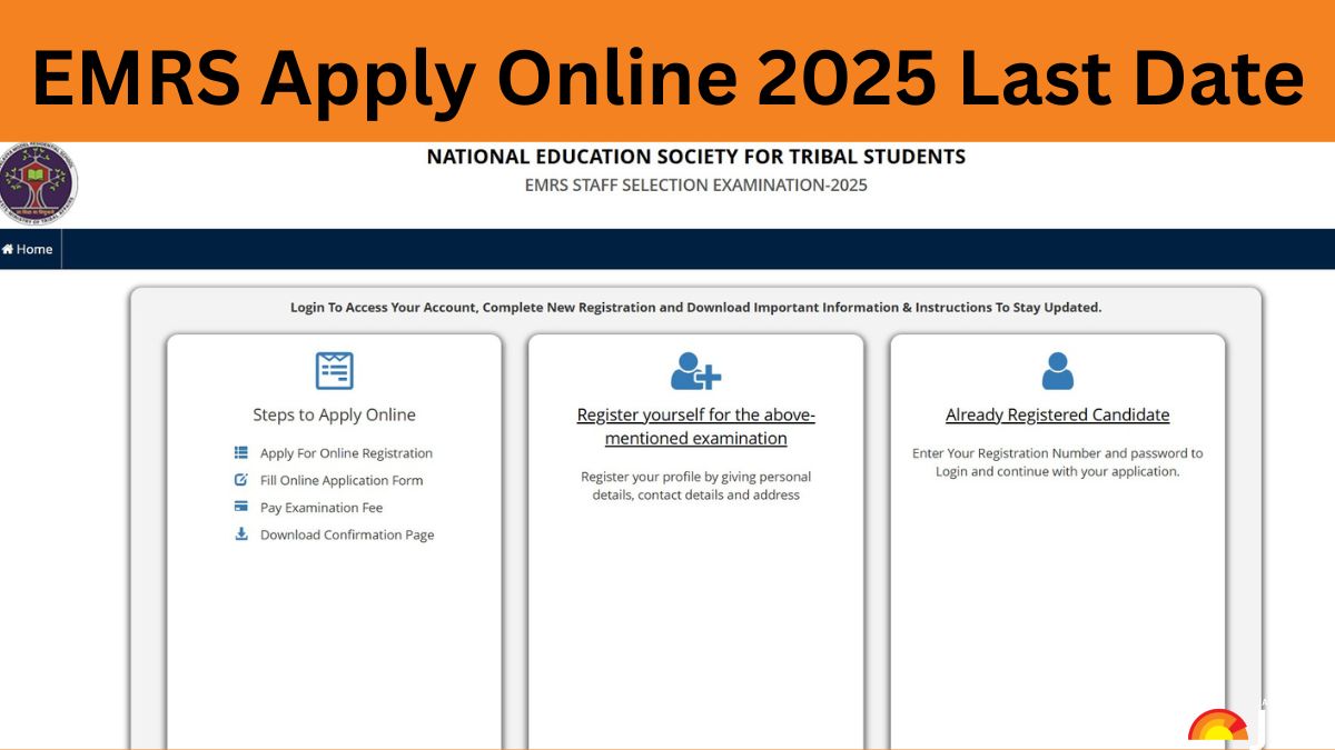 EMRS Apply Online 2025 Ends Today at nests.tribal.gov.in for 7,267 Teaching and Non-Teaching Posts - Check Application Fees and Eligibility Here