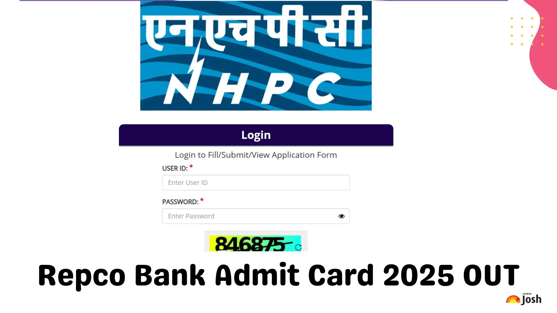 NHPC JE Admit Card 2025