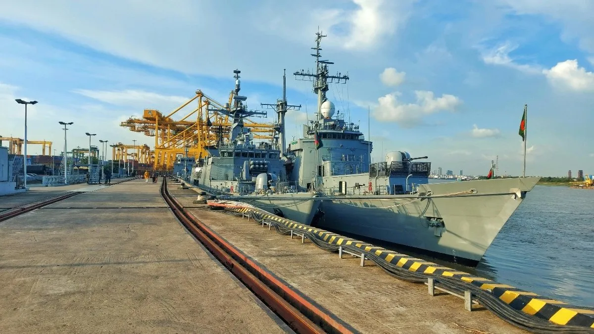 Which country spends the most on Naval Powers?