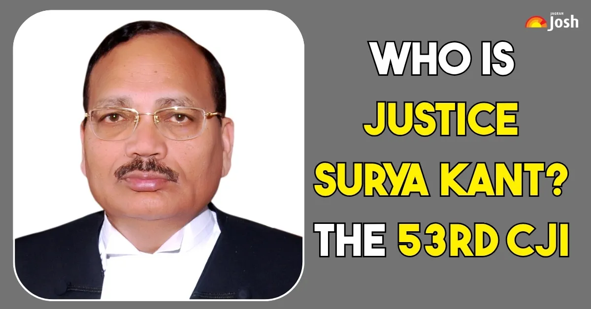 CJI B.R. Gavai recommends Justice Surya Kant as the 53rd Chief Justice of India