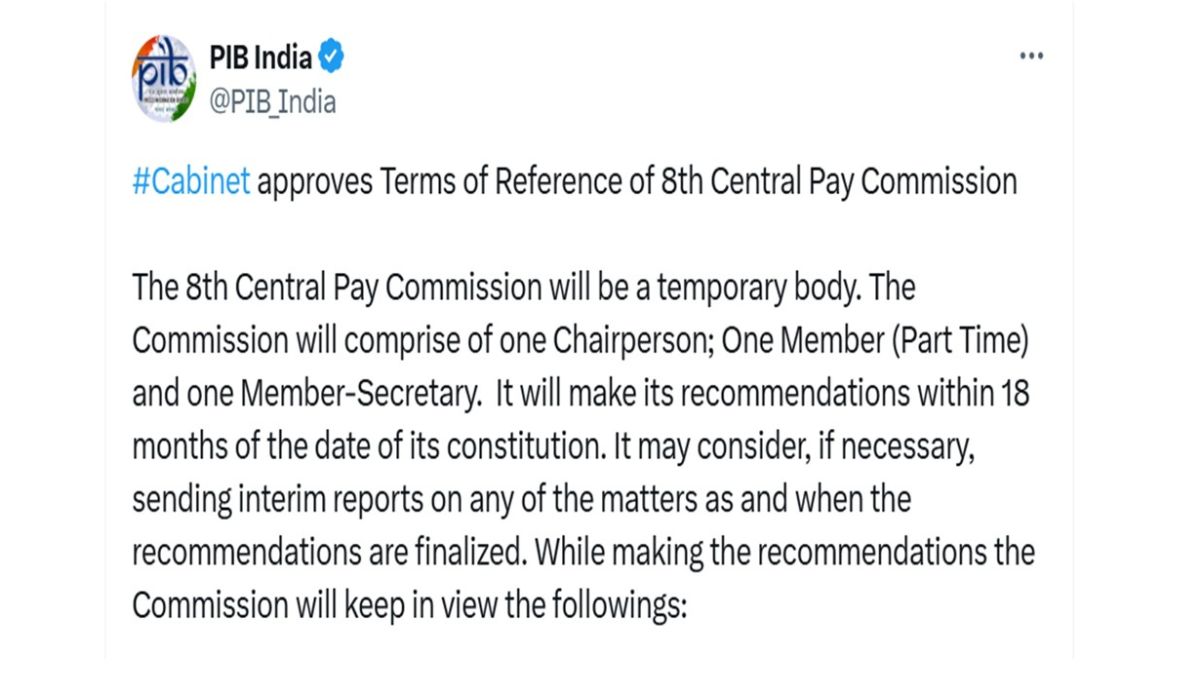 8th Pay Commission Explained: Check Salary Matrix, Fitment Factor & Benefits for New Joiner