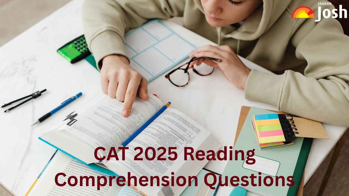 CAT 2025 Reading Comprehension Questions with Answers: Download CAT RC Important Questions PDF