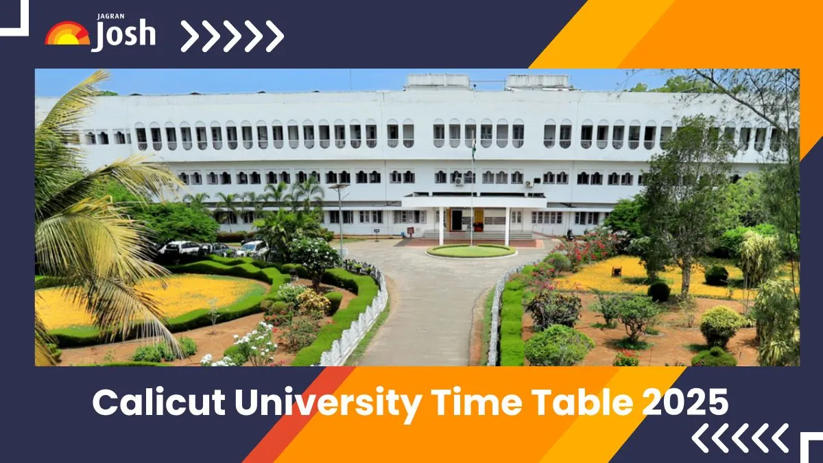 Calicut University Exam Dates 2025