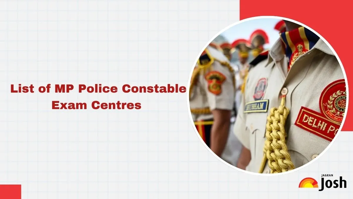 MP Police Constable Exam Centres