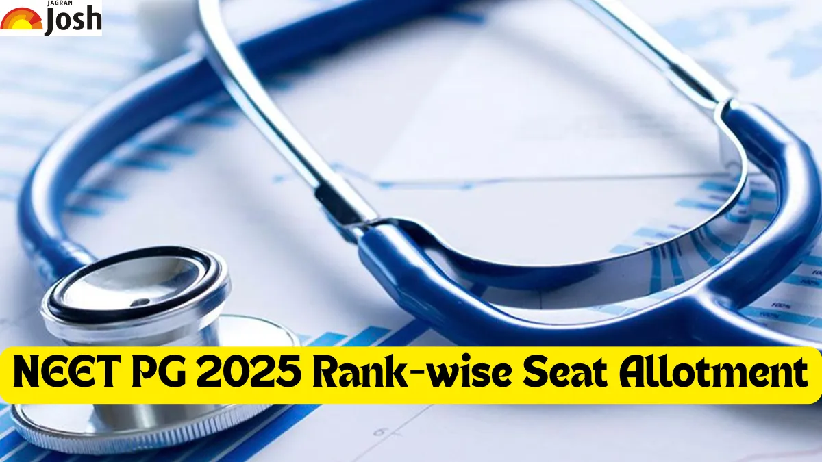 NEET PG 2025 Rank-wise Seat Allotment
