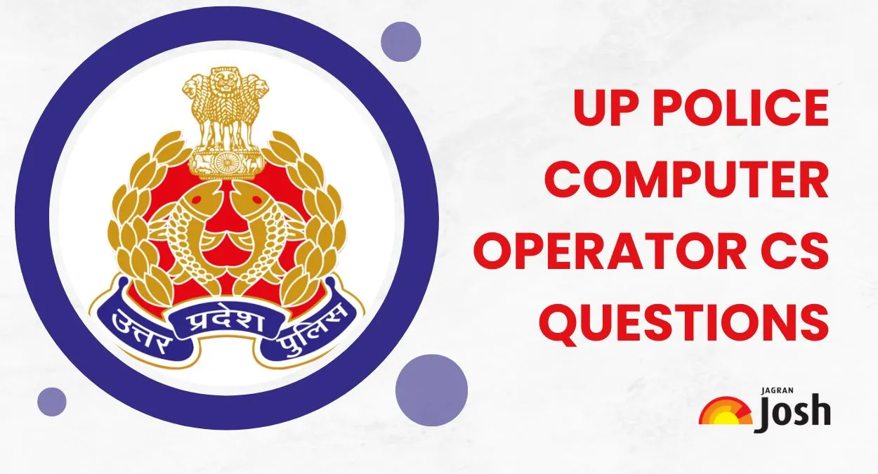 UP Police Computer Operator CS Questions 2025