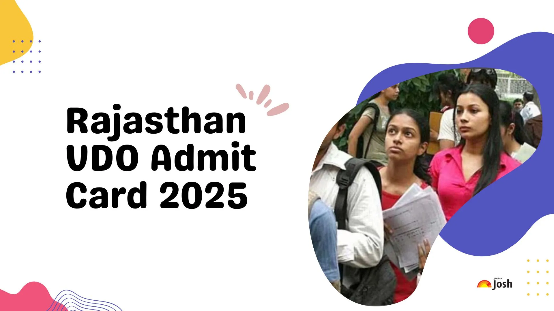 राजस्थान वीडीओ एडमिट कार्ड 2025