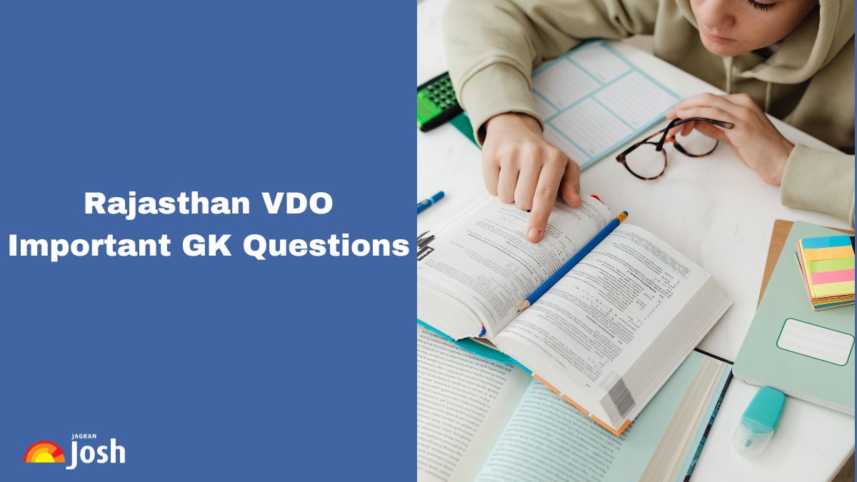 Rajasthan VDO Important GK Questions 2025: List of Top GK Questions
