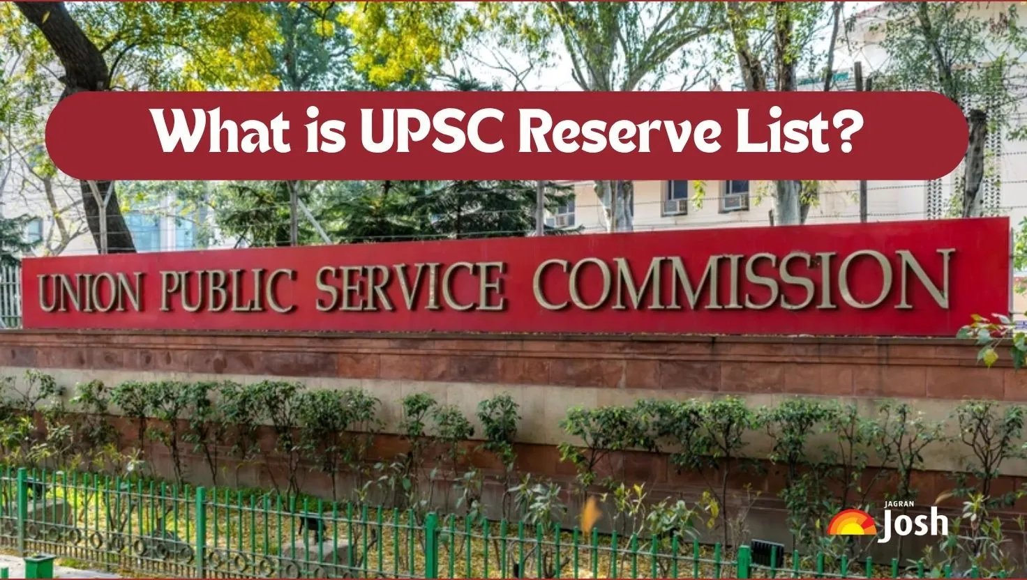 What is the UPSC Reserve List?