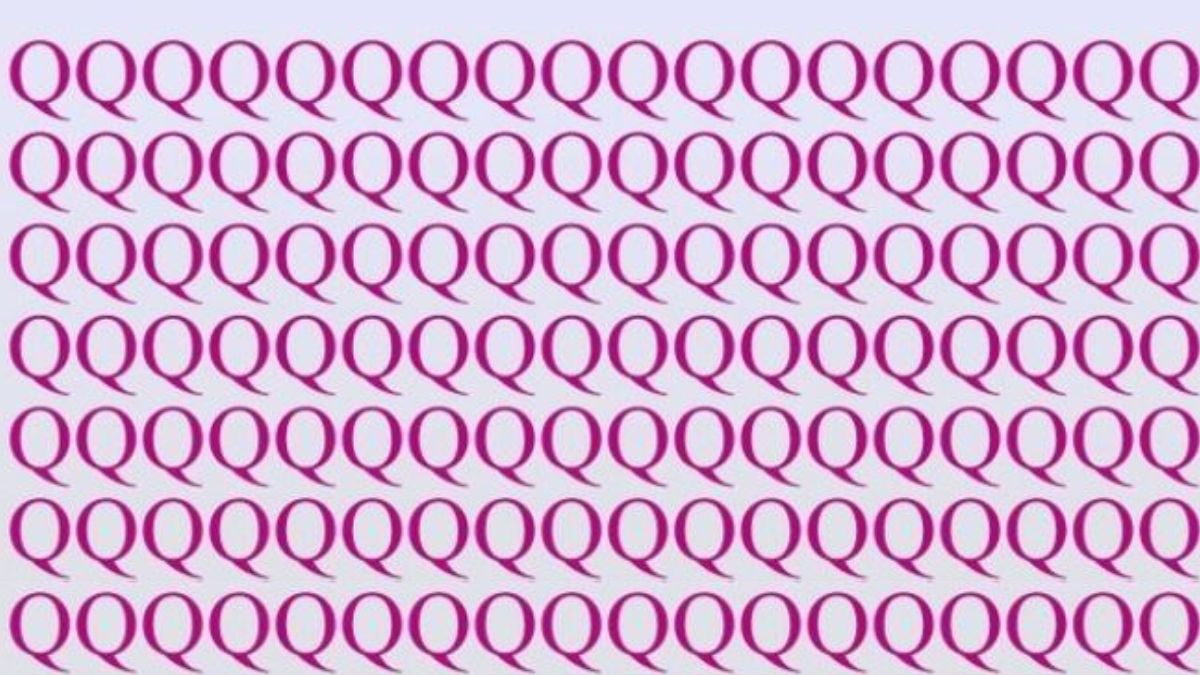 If You Possess A 140+ IQ Level, Then Find The Letter “O” Among the “Q” Sequence Series