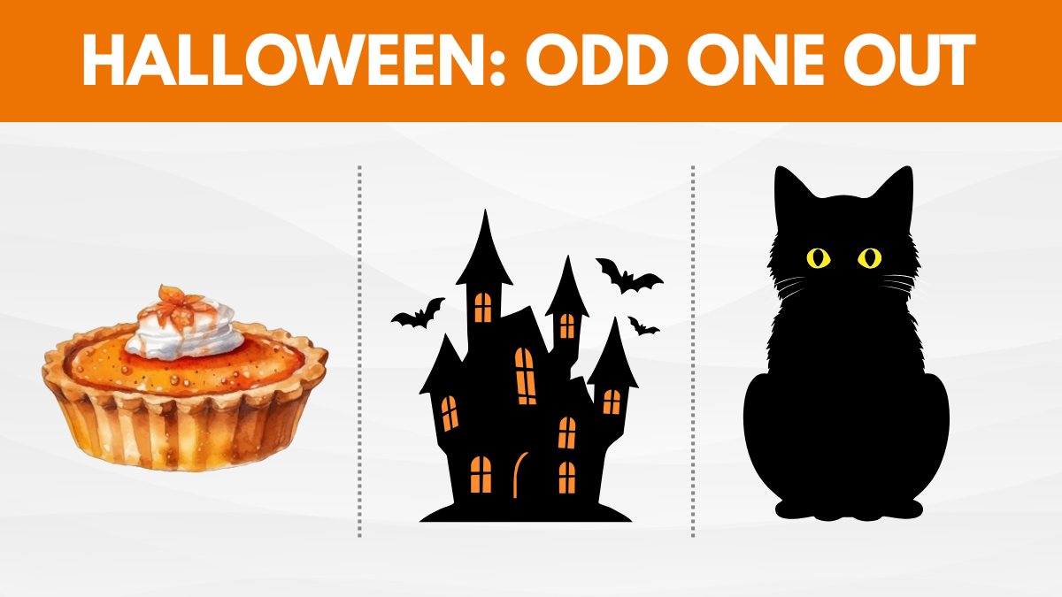 Trick or Treat Your Brain: Guess the Odd One Out in 10 Seconds!