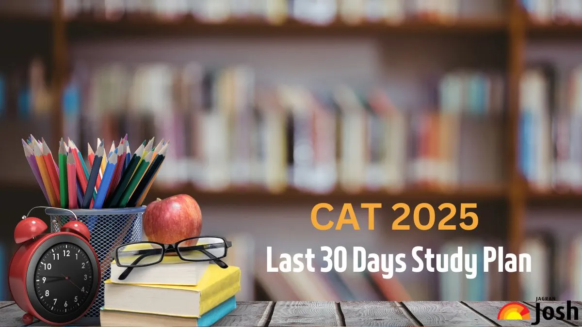 CAT 2025 Last Month Study Plan