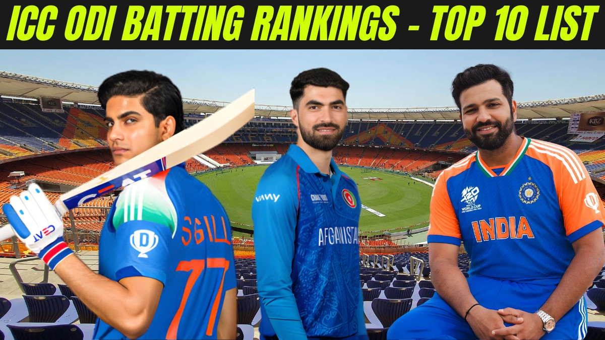 ICC ODI Batting Ranking (October 2025)