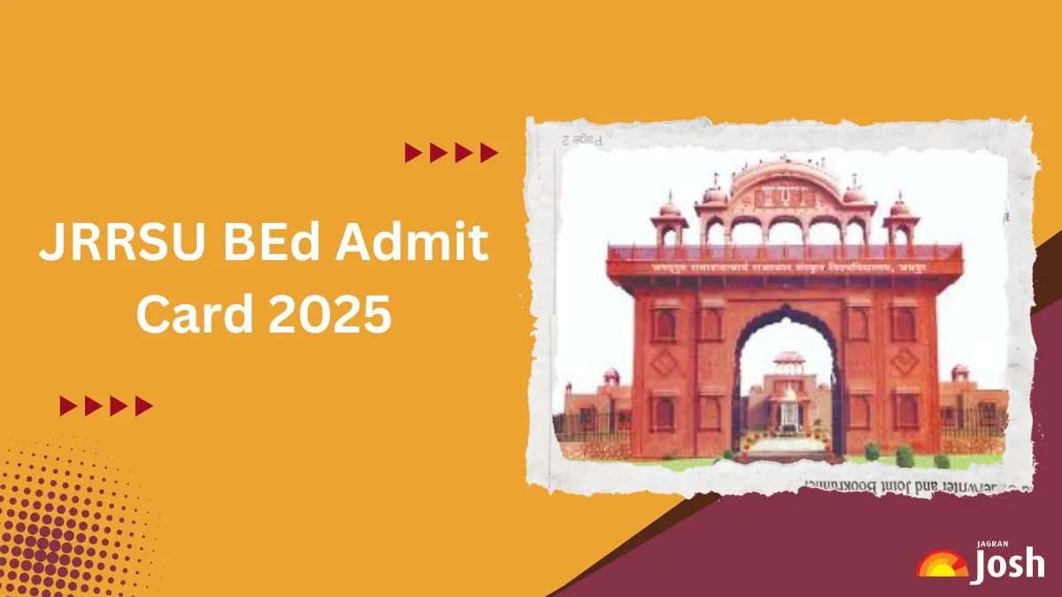 JRRSU BEd Admit Card 2025