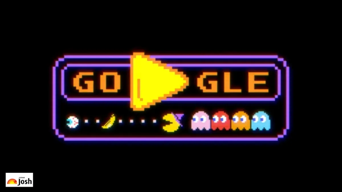 Google Doodle Halloween 2025 (PAC-MAN's 45th Year)