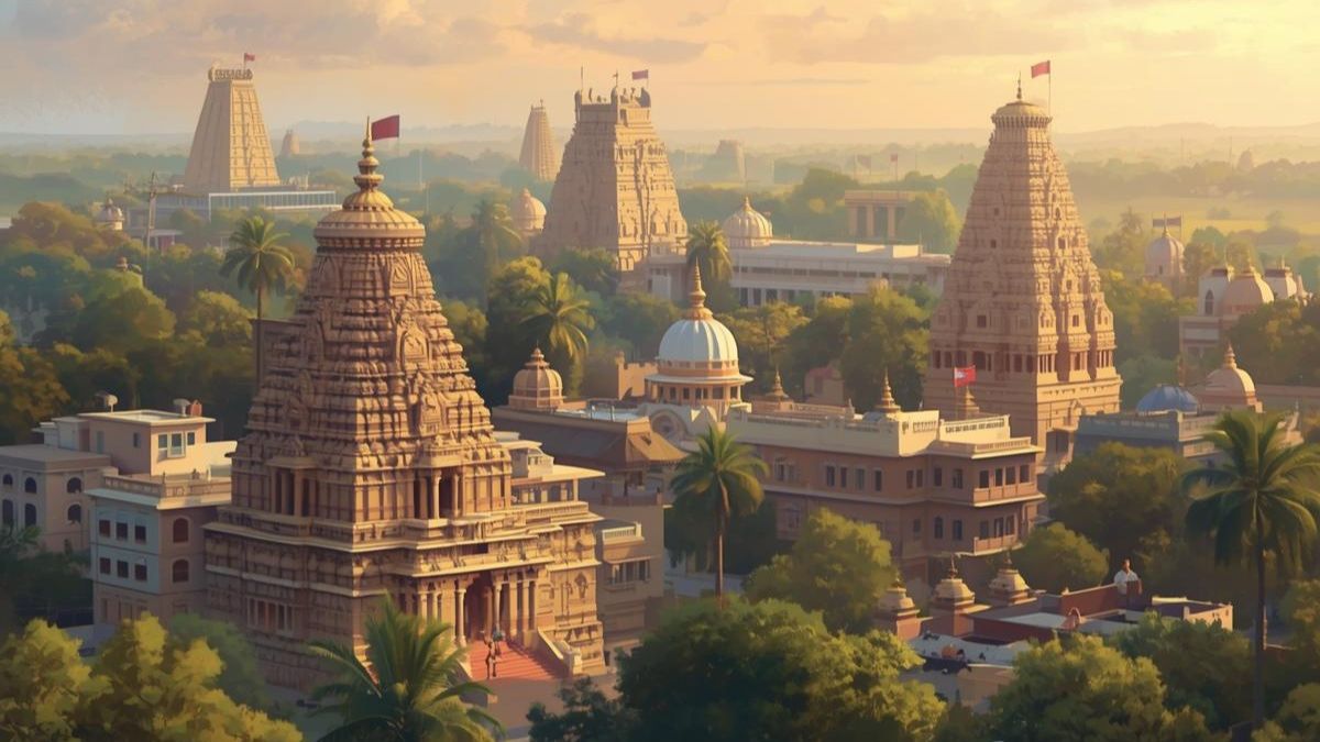 Which City Is Called the City of Thousand Temples?