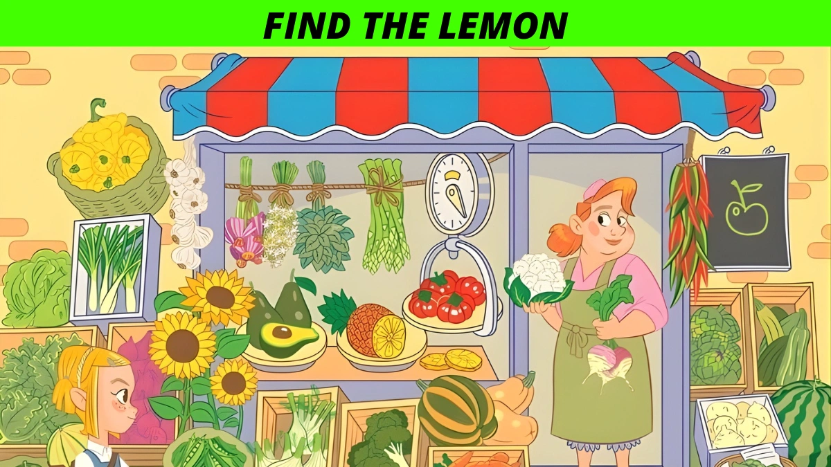 You've 20/20 Vision if You Can Find the Lemon in 5 Seconds!
