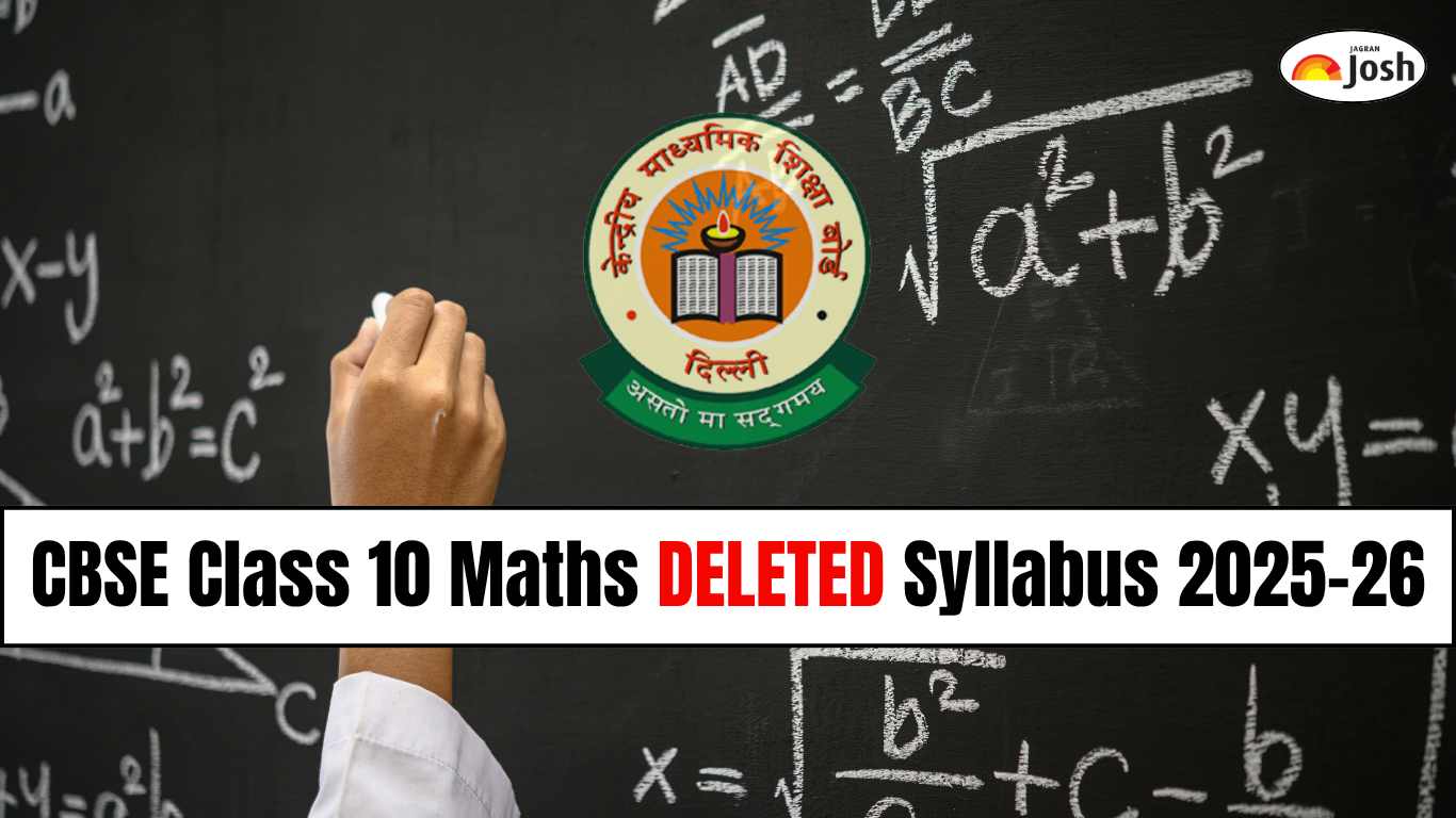 CBSE Class 10 Maths Deleted Syllabus 2025-26: Check Chapter-Wise Topics, And Exercises Removed