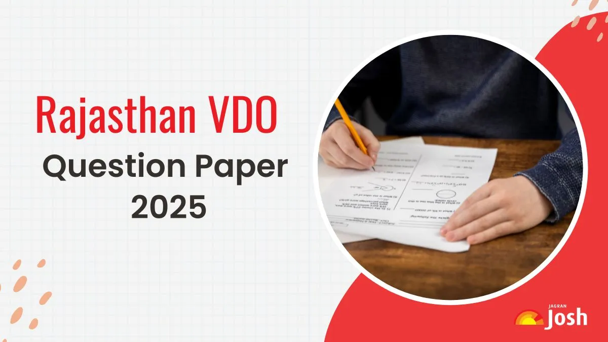 Rajasthan VDO Question Paper 2025