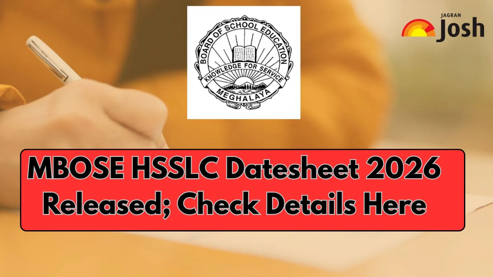 MBOSE HSSLC Routine 2026 Out