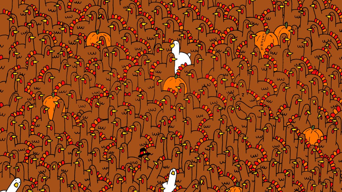Prove You Are Got The Ninja-Sharp Visual Powers! Can You Spot An Apple Among Turkeys In Just 25 Seconds?
