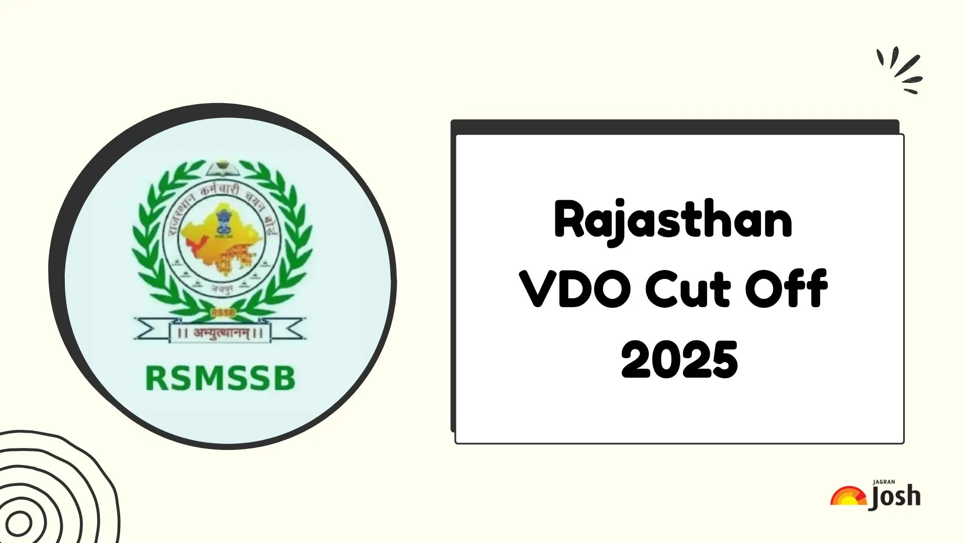 Rajasthan VDO Cut Off 2025 [Expected]